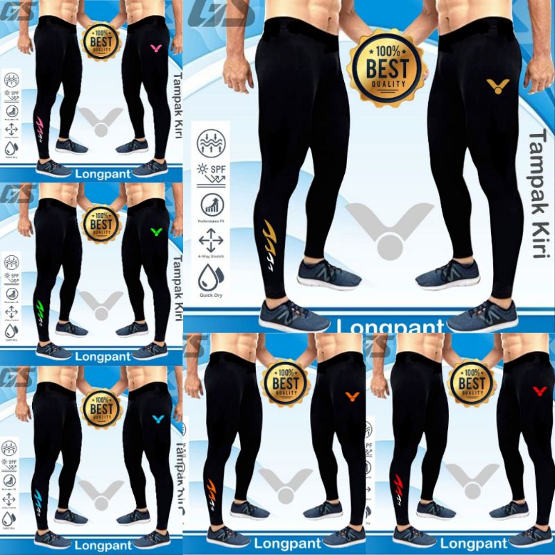 Celana Leging Panjang Badminton daleman celana bulutangkis ahsan leging unisex pria wanita