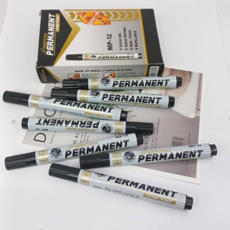 

SPIDOL MONTANA MP-12 PERMANENT ( HARGA ECERAN/SATUAN) Bisa isi Ulang