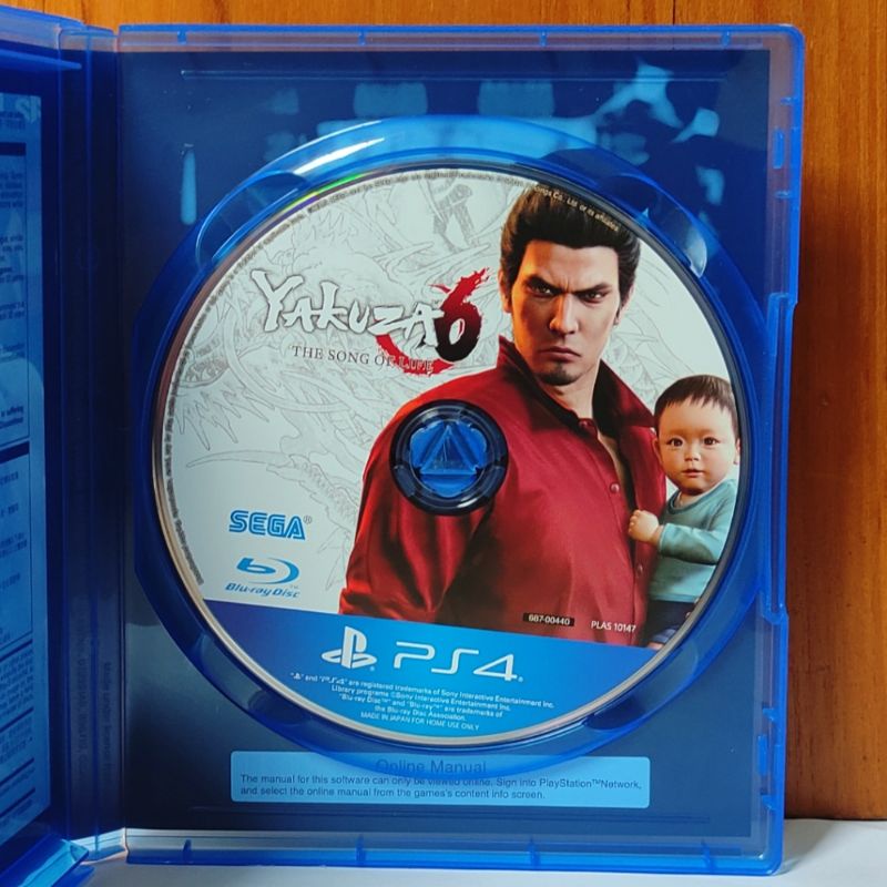 Yakuza 6 PS4 Kaset Yakuza 6 The Song Of Life Playstation PS 4 5 Yakuza6 VI Yakusa CD BD Game Games Songs Of Lifes Yakuza 6 0 Kiwami Like a Dragon pertarungan gang fighter detektif detective gangster