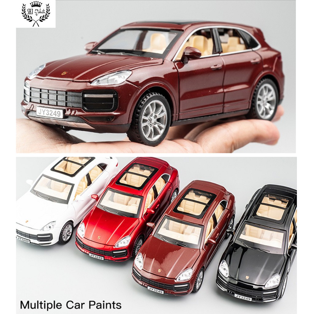 DIECAST Miniatur MOBIL PORSCHE Cayenne Skala 1:32 Metal Series