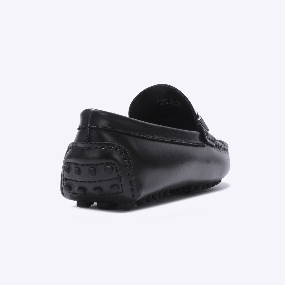 SEPATU PANSUS KULIT EVERBEST PRIA ORIGINAL LOAFER BRANDED HITAM EM63