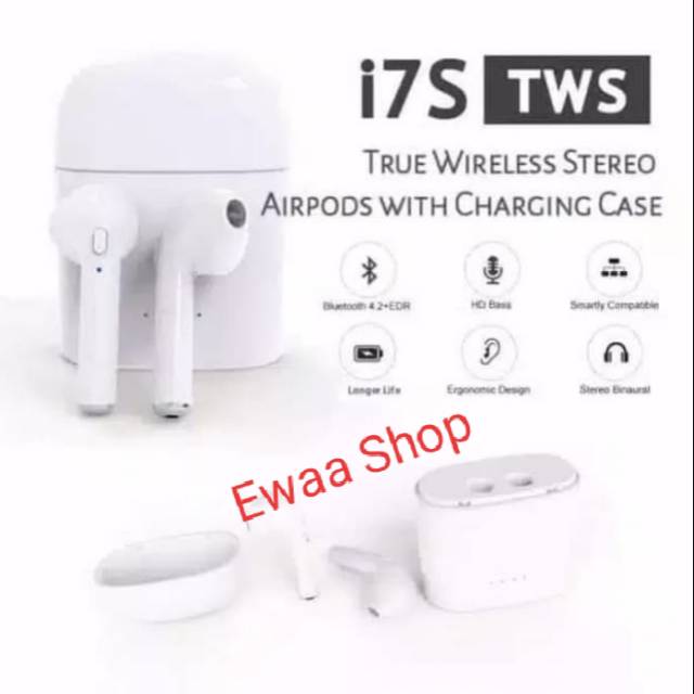 HEANSFREE HEADSET WIRELESS BLUETOOTH I7S TWS