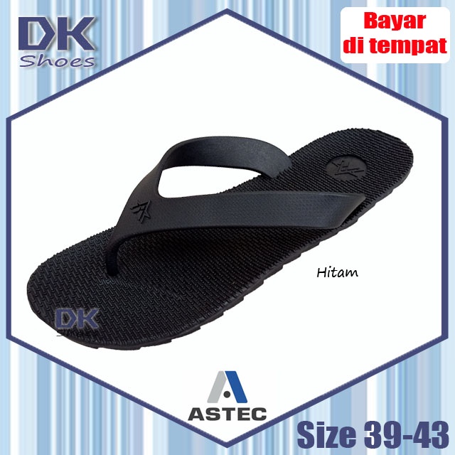 Astec 39-43 Sandal Jepit PVC Pria / Sandal Jepit Santai Tahan Air
