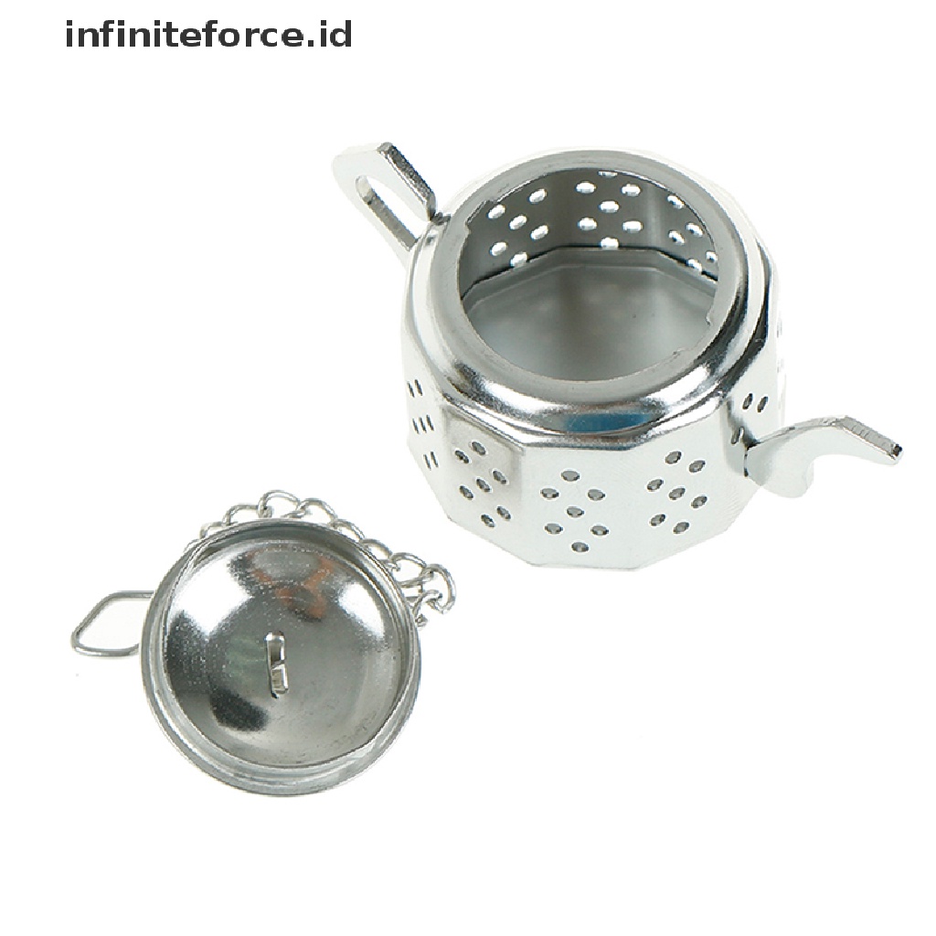 Saringan Infuser Daun Teh Herbal Bahan Stainless Steel