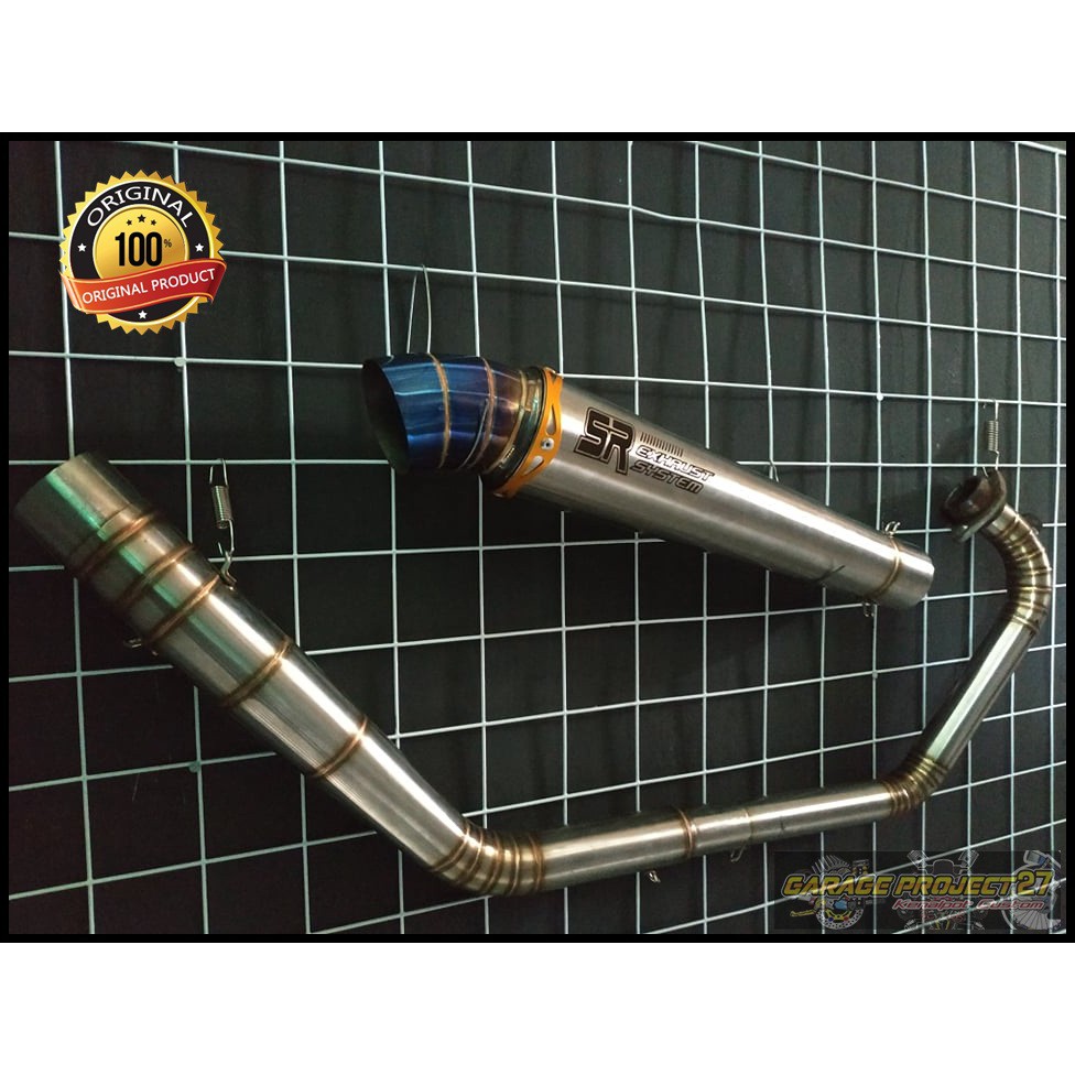 KNALPOT RACING LEHER ROAD RACE SATRIA FU INJEKSI SATRIA FU CARBU GSX R150