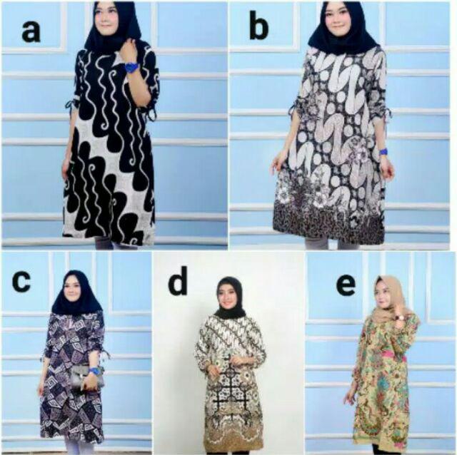 Serut Genes Jelita Tunic Navbor Yelbor Whitbor Creambor Tunik Batik Modern Hrb030 Dolbi Dobi Dobbyn