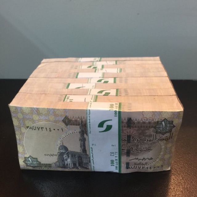 UANG EGYPT PC 1 POUND 1BRUT