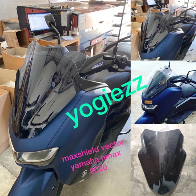 windshield sectbill yamaha nmax 2020 vector maxshield visor nmax 2020 flyscreen winshield nmax sectb