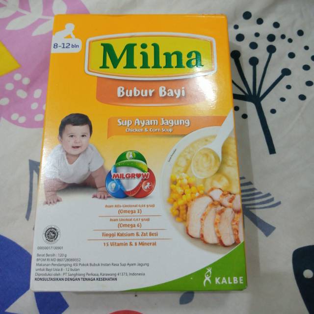 Bubur bayi milna 8 bulan +