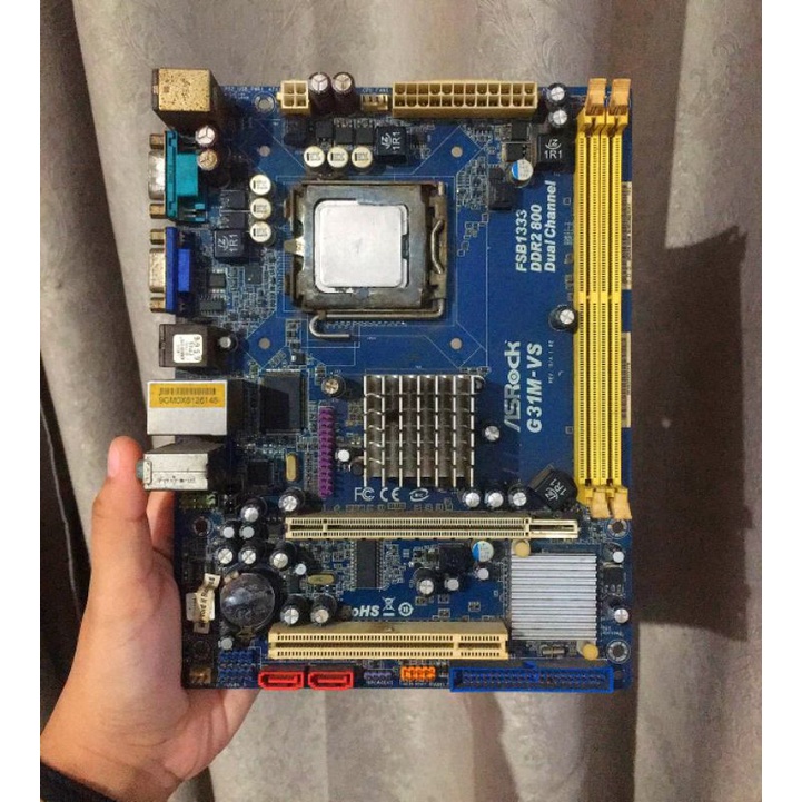 MOTHERBOARD ASROCK G31 LGA775 DDR2