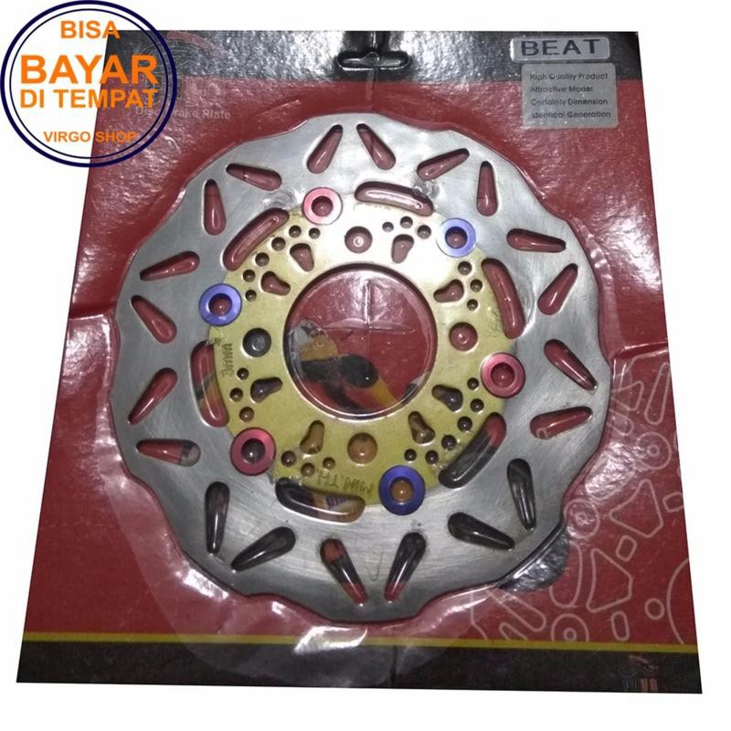 Piringan Cakram Motif Warna Disc Brake Berbagai Jenis Motor BEAT, Vario, Mio, Satria, Jupiter MX DLL