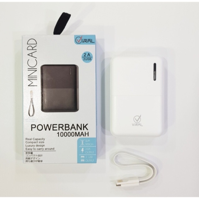 Powerbank Mini Powerbank Viral Minicard 10.000 mah