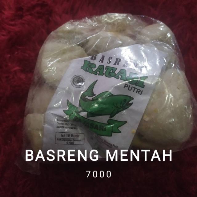 BASRENG MENTAH/BASRENG KATAJI / BASRENG SIAP GORENG/ BASRENG IKAN