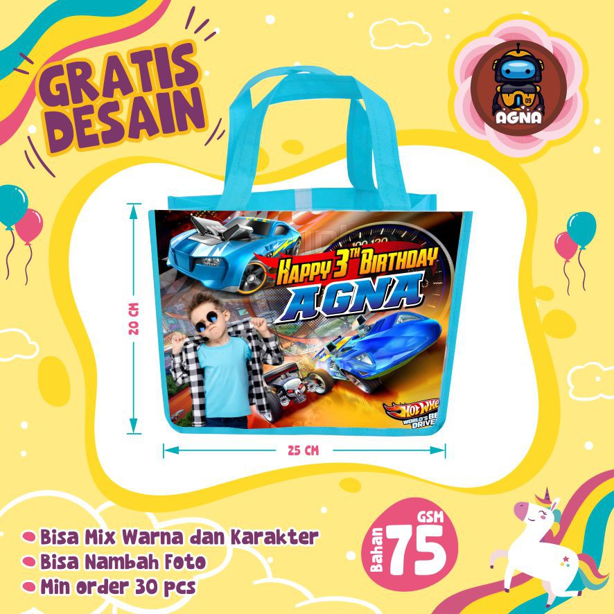 

GOODIE BAG MURAH / TAS ULTAH CUSTOM CARS / HOTWELLS