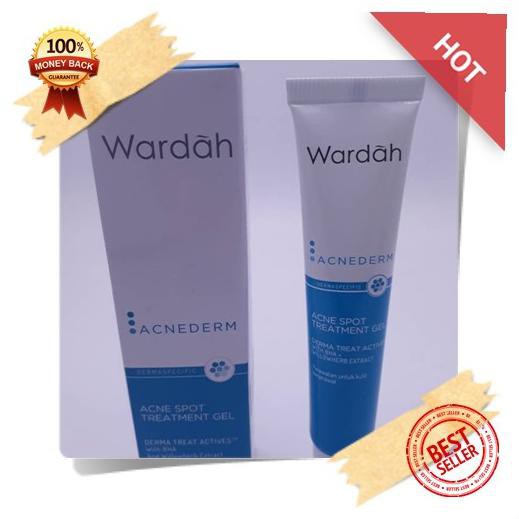 BIG SALE ORIGINAL Wardah Acnederm Acne Spot Treatment Gel Penghilang Jerawat