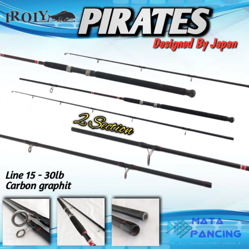 Joran popping iroly pirates 270 300 15-30lb