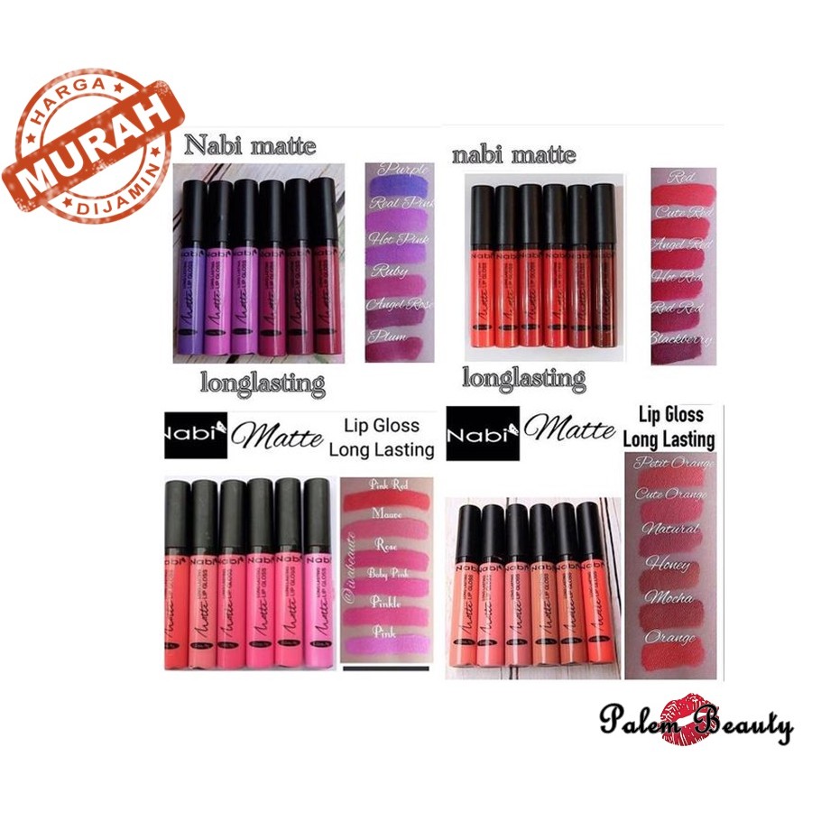 Jual Nabi liquid matte lip gloss Shopee Indonesia