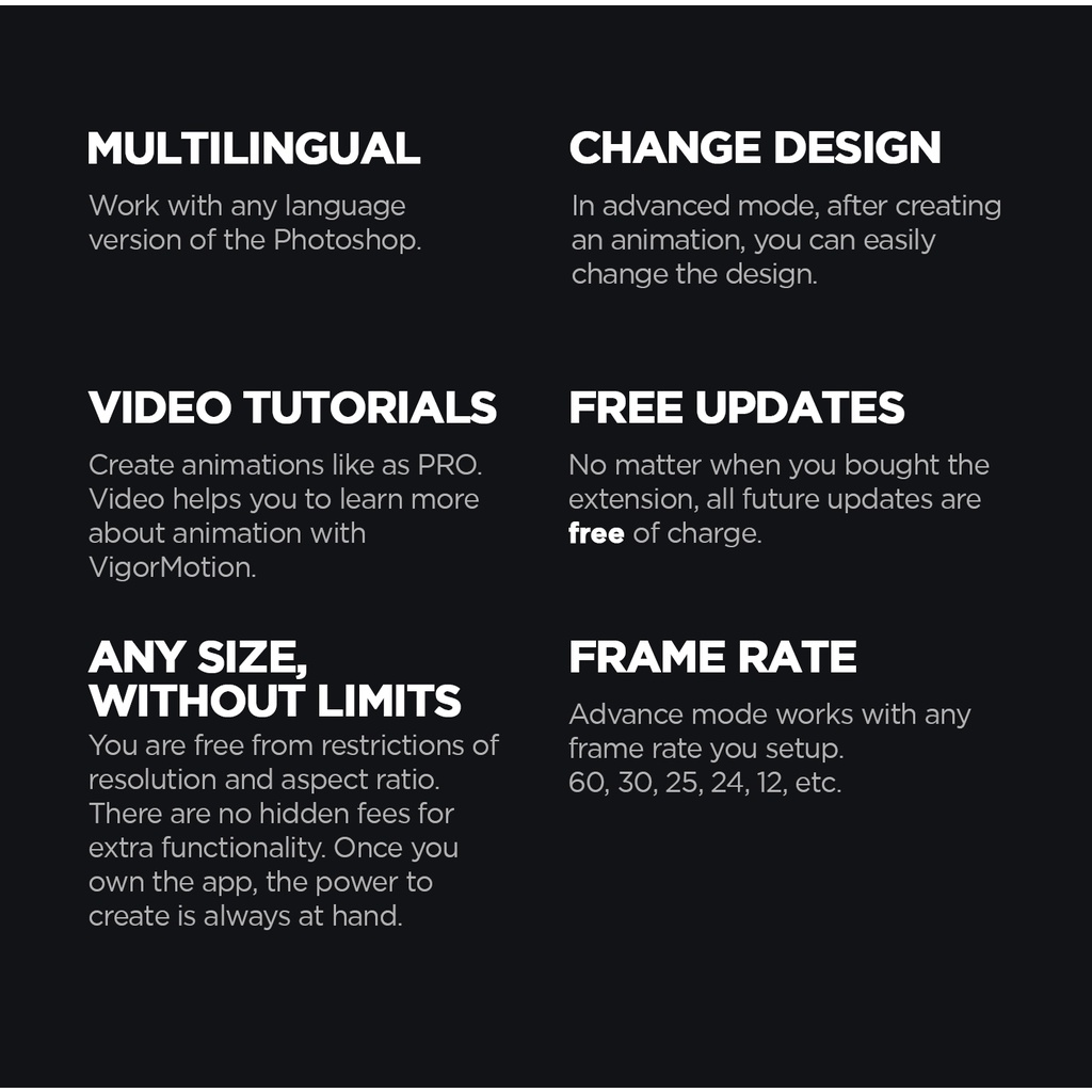 Vigormotion Photoshop Plugin For Animation