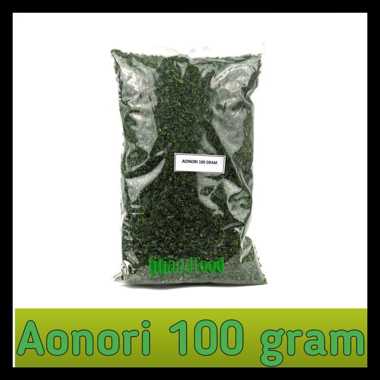 

BEST SELLER! AONORI 100GRAM NORI BUBUK TABURAN TAKOYAKI TERMURAH