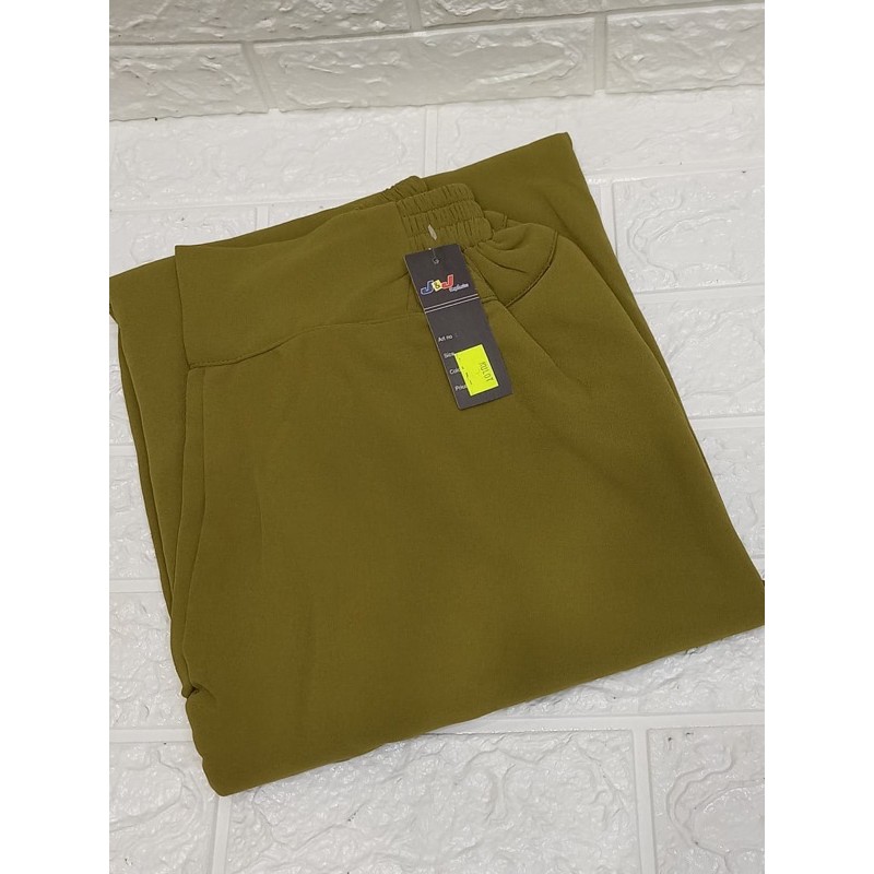 Celana Kulot Payung Ceruty (full furing ) Kulot Wanita Kulot Jumbo Kulot Panjang Hazell Collection-8