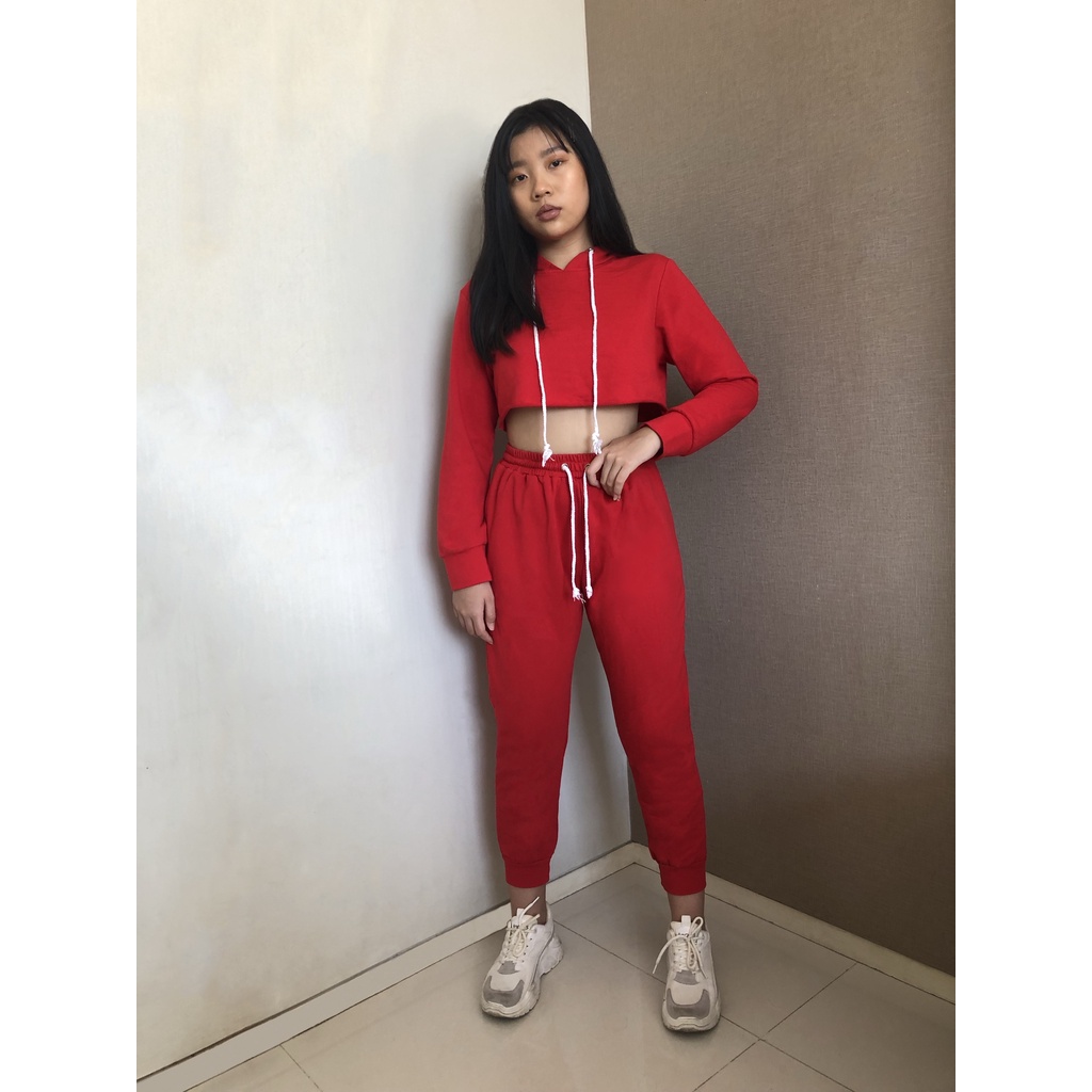Sorella Boutique Dupe : Cropped Hoodie and Sweatpants set