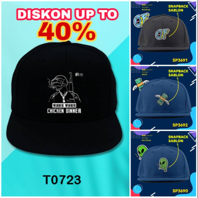 TOPI SNAPBACK CUSTOM PRIA WANITA ORIGINAL ANAK DISTRO IMPORT RACING MURAH POLOS DEUS