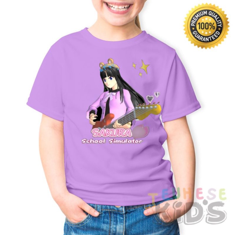 BAJU KAOS ANAK SAKURA SCHOOL SIMULATOR