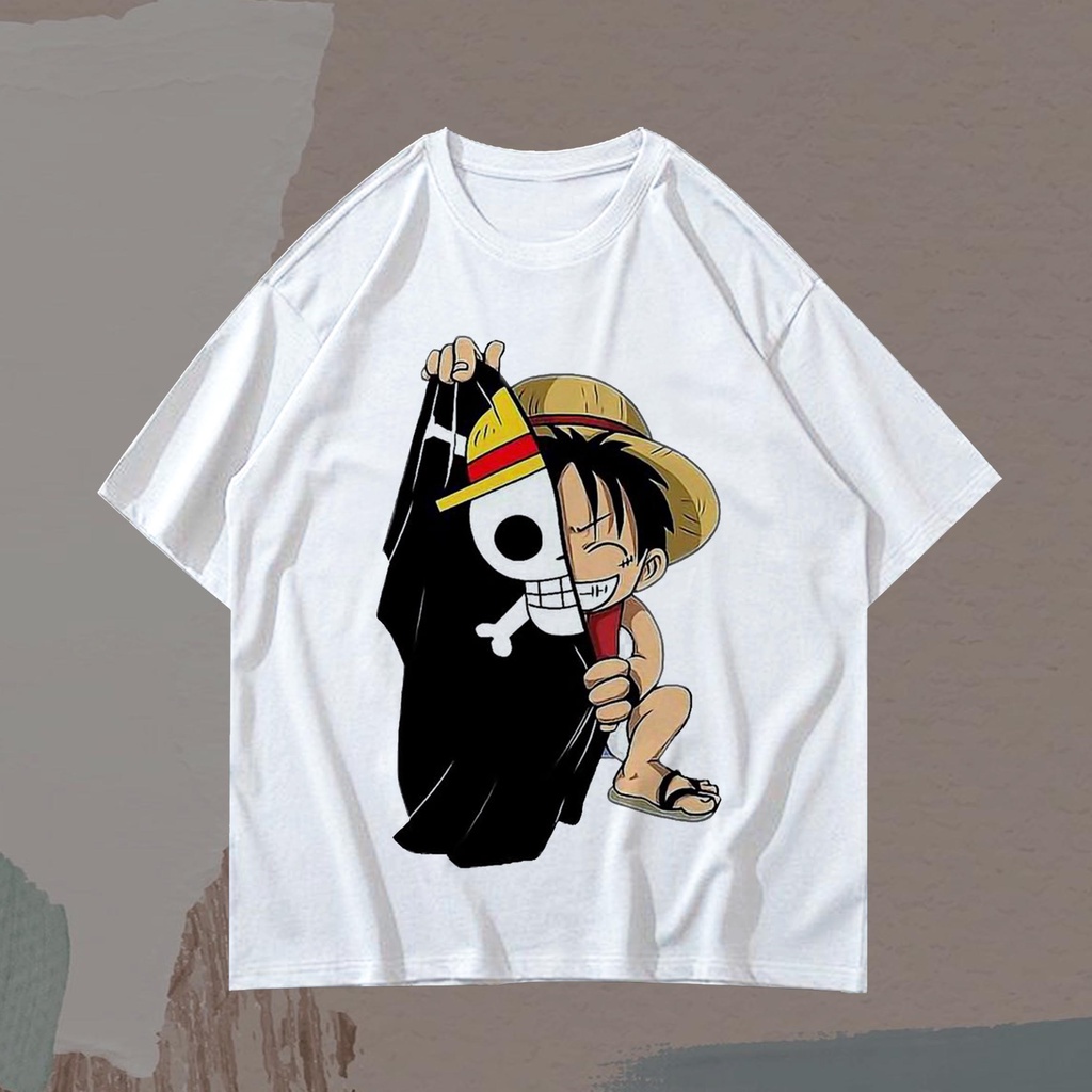 One Piece Luffy Baby T-Shirt Oversize Vintage