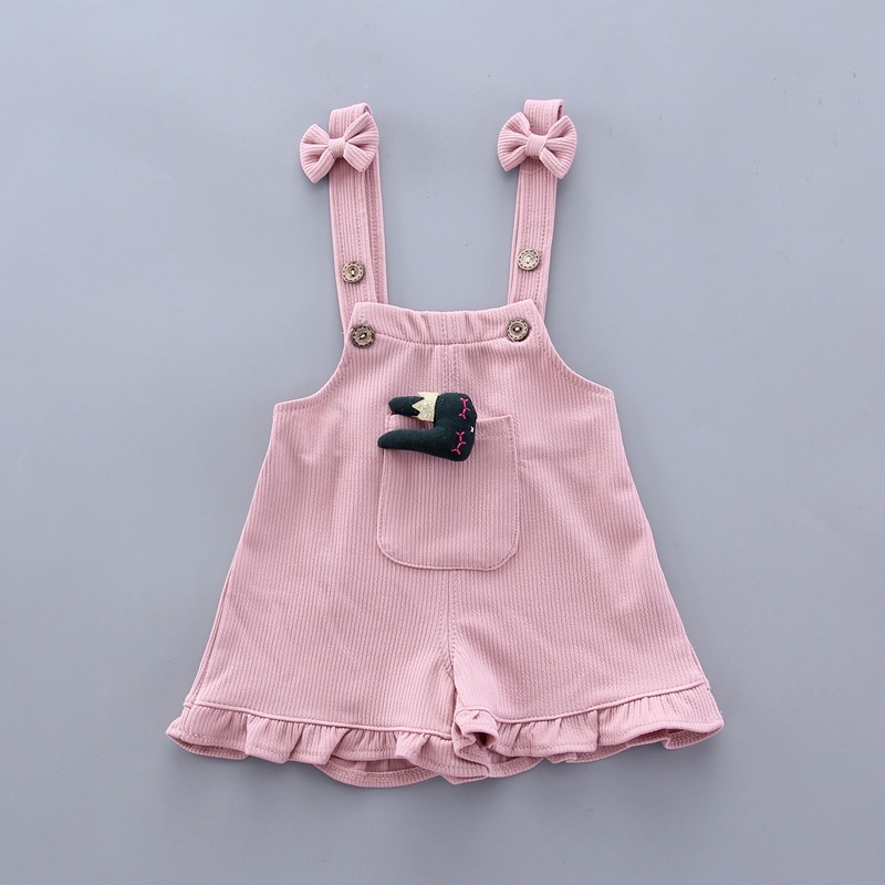 (0Bln-3Thn) COD Setelan Baju Overall Anak Cewek / Baju Overall Anak Cewek / Overall Anak Import JA02