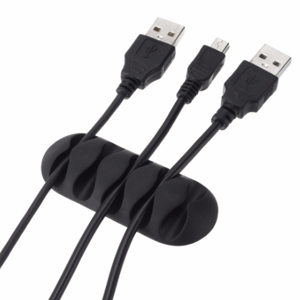 Kabel Penahan Klip Finishing Wire Wire USB Charger Holder