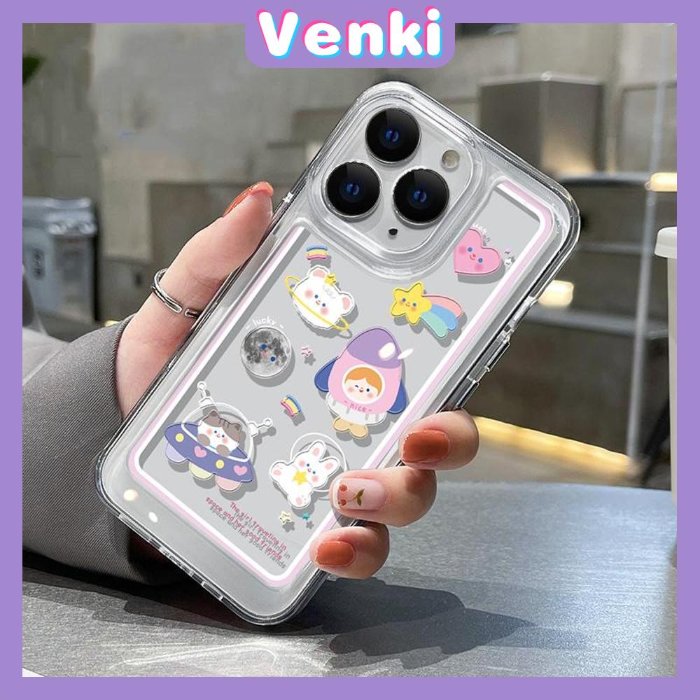 iPhone Case HD Acrylic Hard Case High Clear Metal Button Protection Camera Shockproof Cartoon Cute Compatible with iPhone 14 Pro Max 14 Plus 13 Pro Max 12 Pro Max 11 XR 7Plus