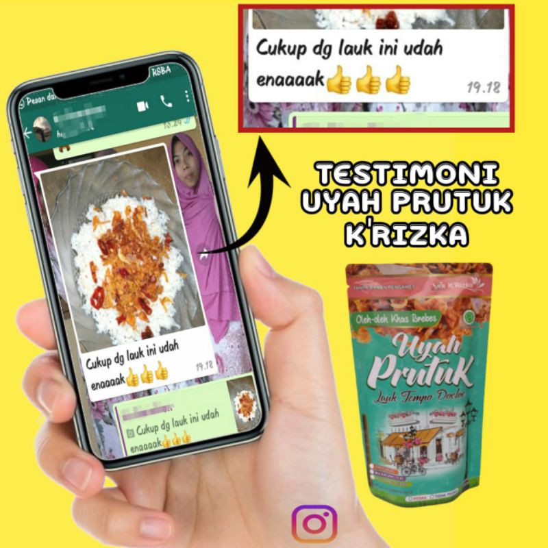 

Uyah prutuk / bawang goreng varian
