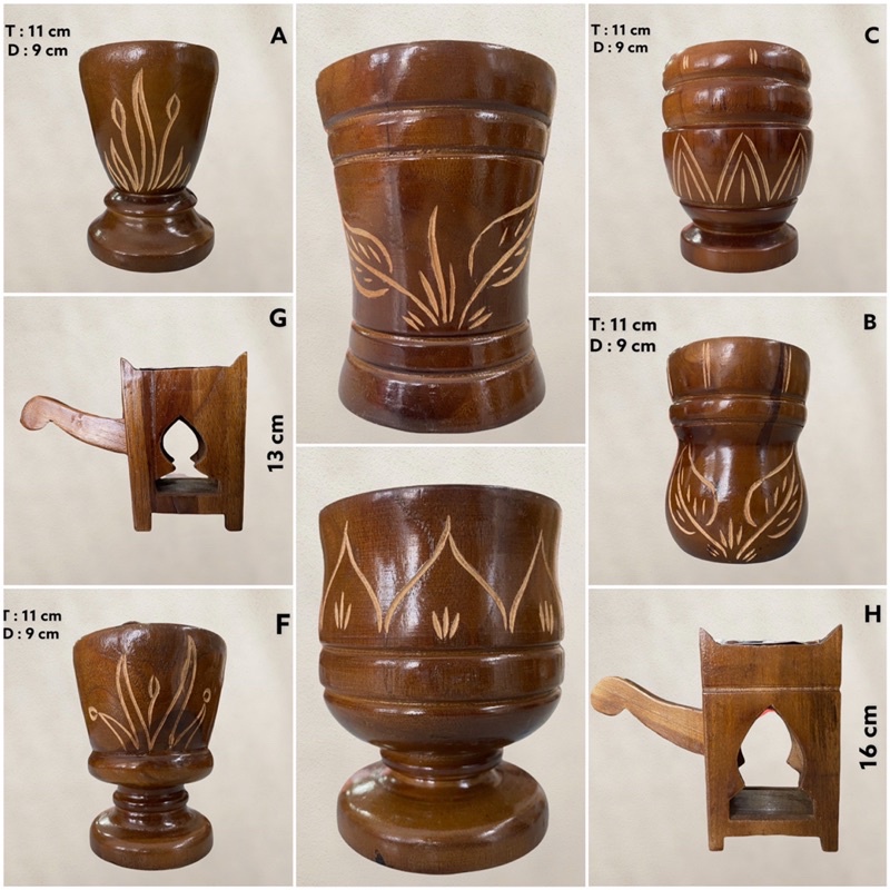 Tempat Bakar Bukhur Kayu | Prapen Bukhur Kayu | Tempat Bakar Dupa Kayu