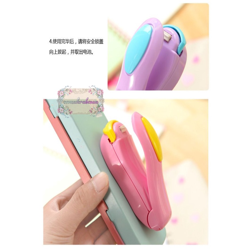 RT80 Mini Handy Sealer Pengemas Makanan Hand Sealer Perekat Plastik elektrik SB3463
