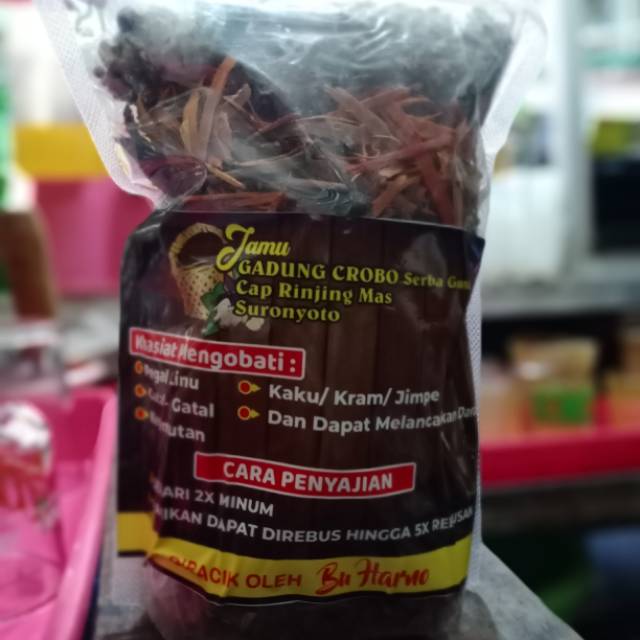 

Jamu godog rinjing mas "gadung crobo