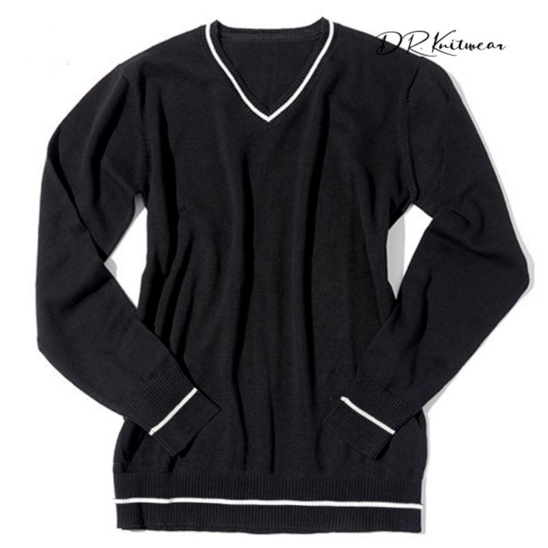 Sweater Cardigan Rajut Pria Kerah Oblong Sweater Rajut Pria