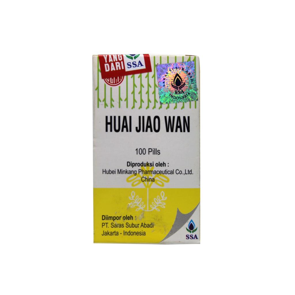 HUAI JIAO WAN ORIGINAL obat wasir - ambeien - hemorrhoid manjur