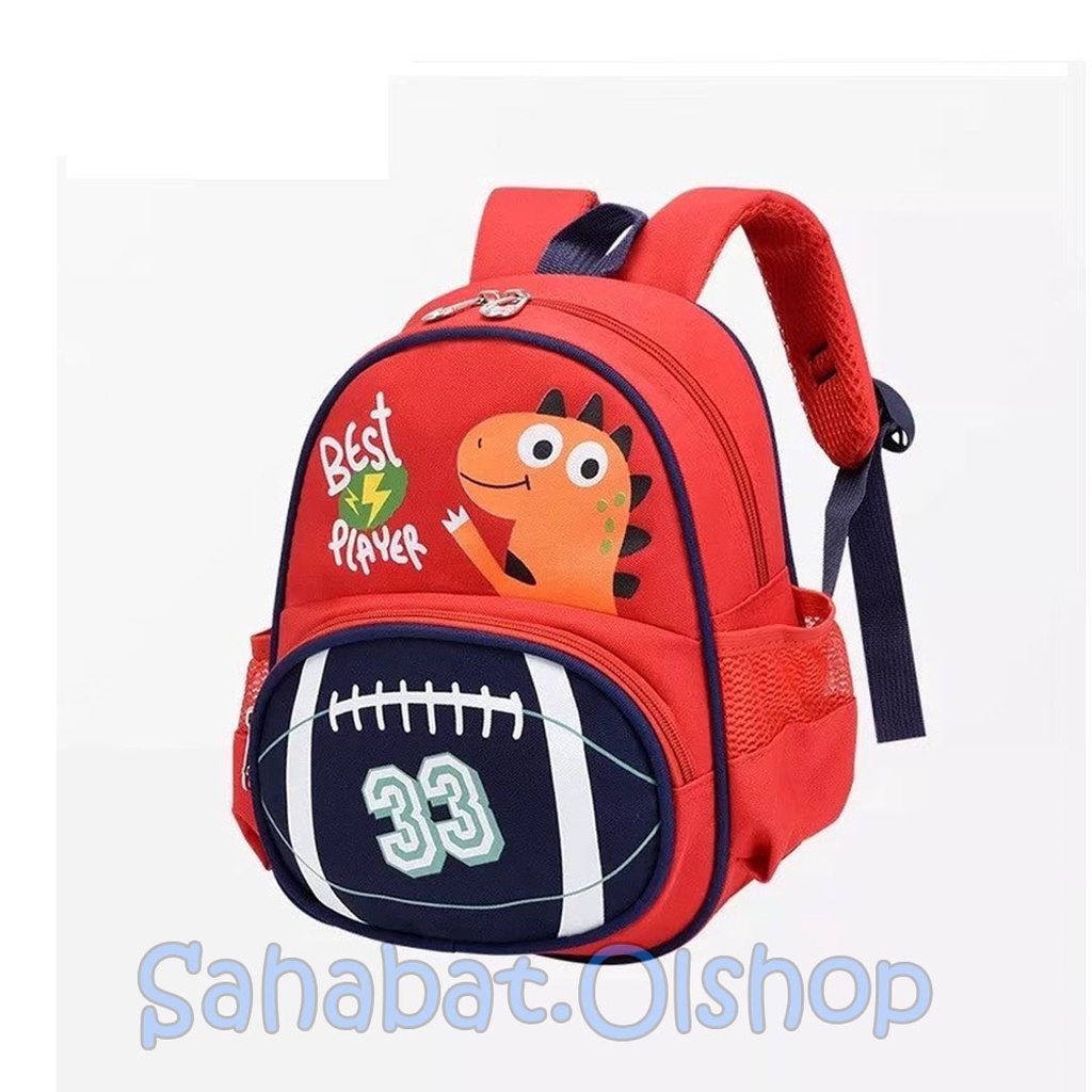 Sahabat Dyno TK/PAUD Tas Ransel Anak Sekolah Laki Perempuan