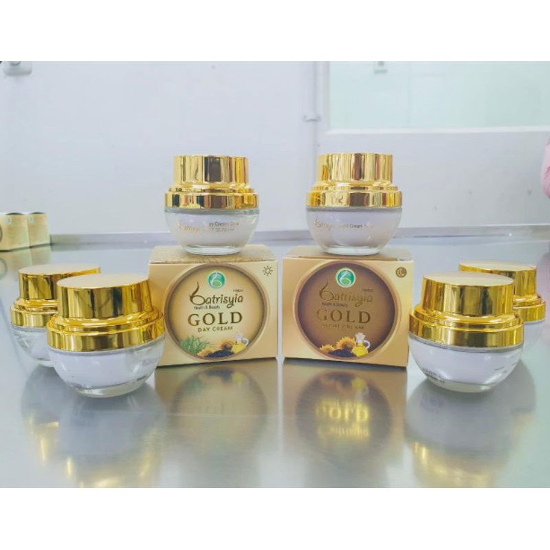 

Cream gold day & night batrisyia herbal