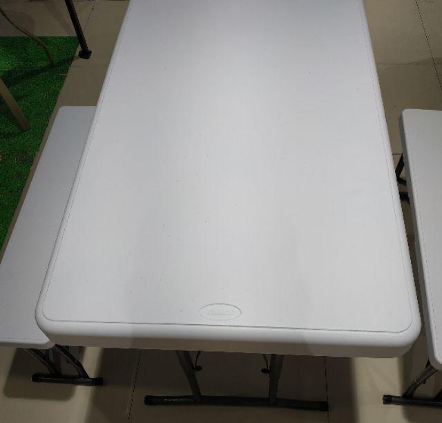 Set Meja Dan Bangku Lipat 3 Pcs