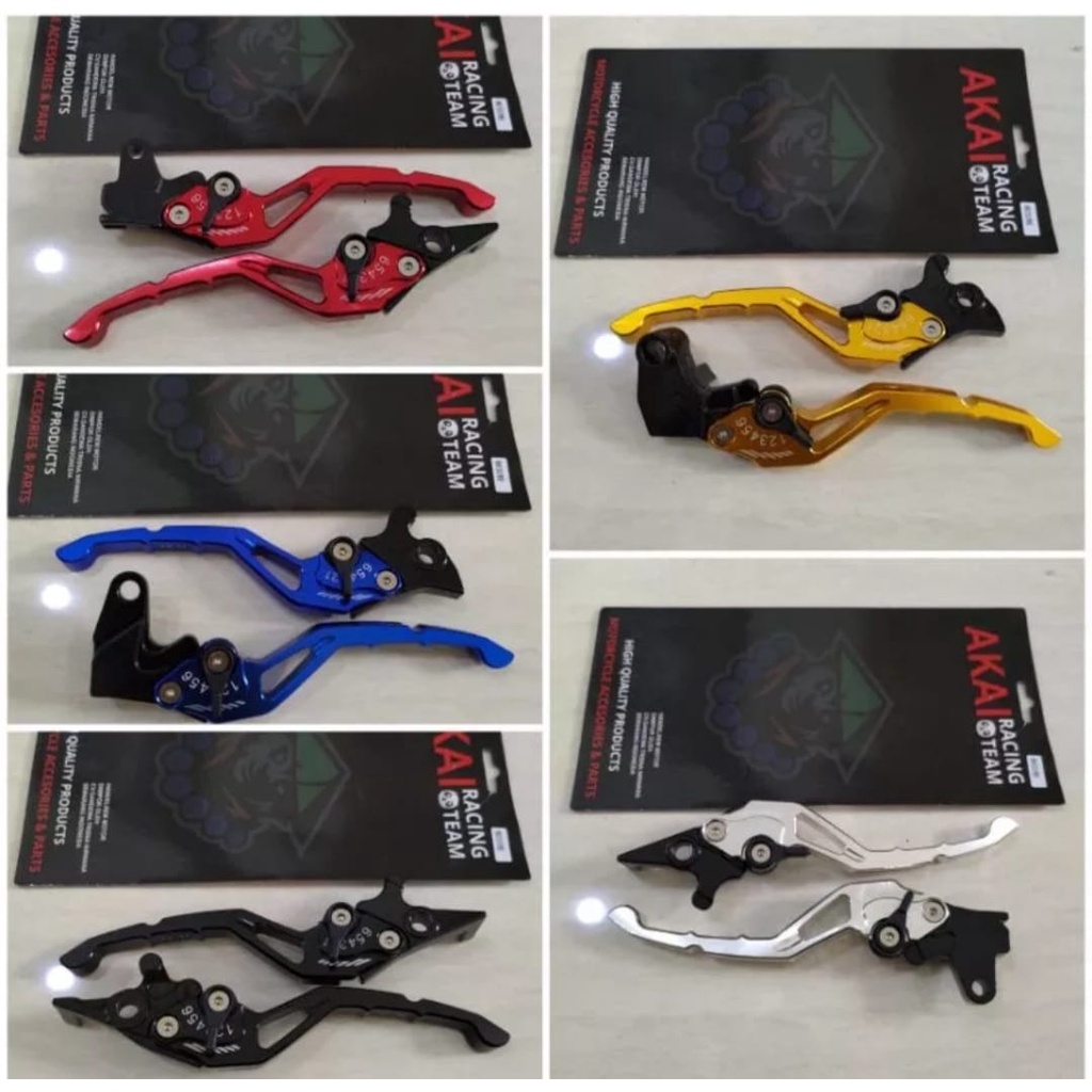 Handle rem variasi set model sisik plus stelan full Cnc motor Nmax PCX R15 V3 Vixion Cb 150r CBR 150