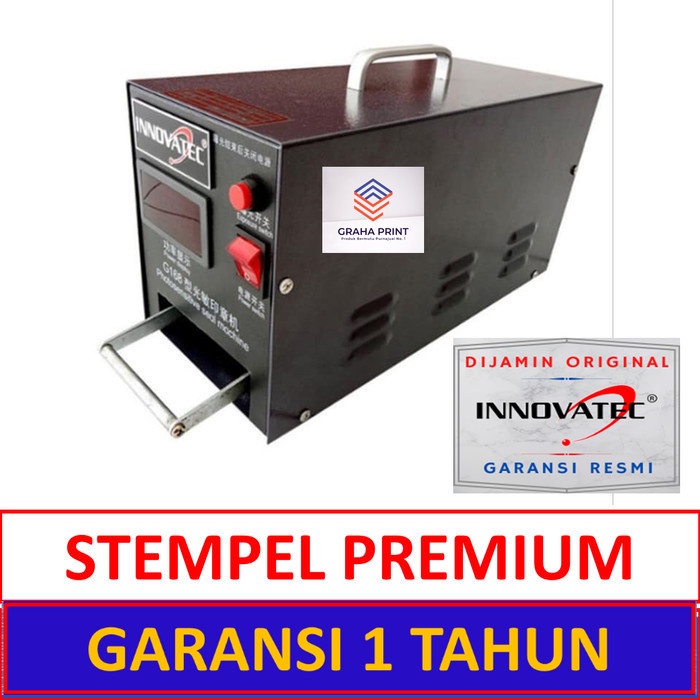 Mesin Alat Bikin Stempel Flash Kilat Premium Import Terbaik INNOVATEC