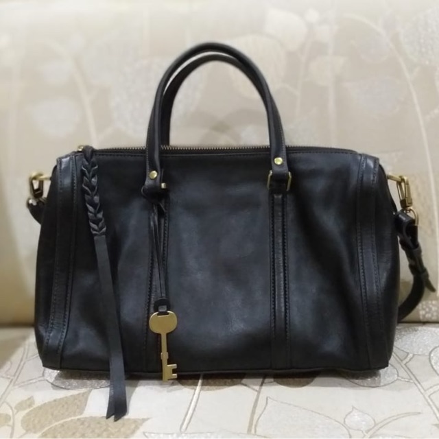 Pre❤️ FOSSIL Kendall Satchel Black