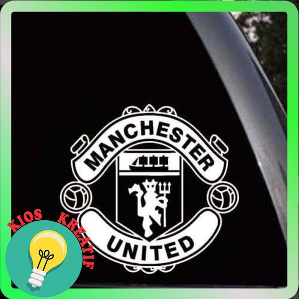

New STICKER MU/STICKER MANCHESTER UNITED/STICKER BOLA LOGO UKRAN 20CM