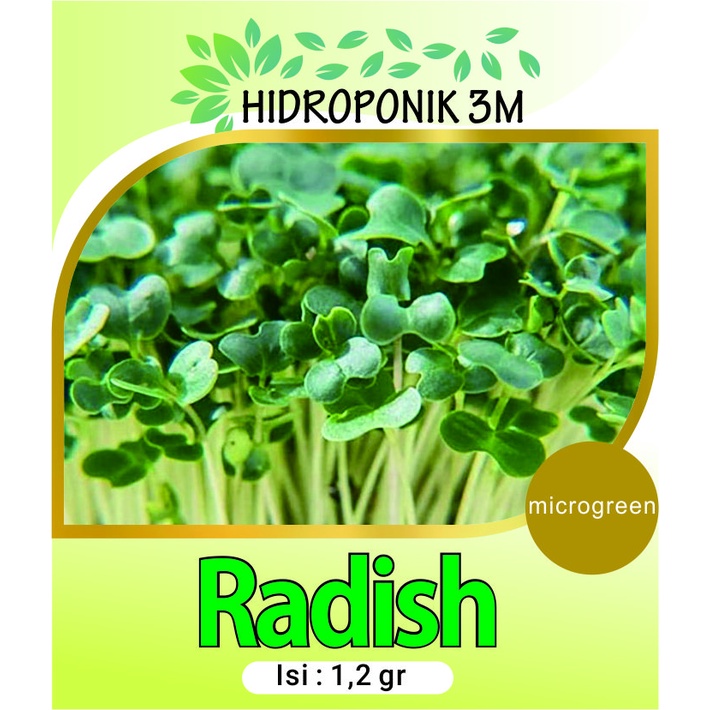 Benih Microgreen - Radish REPACK
