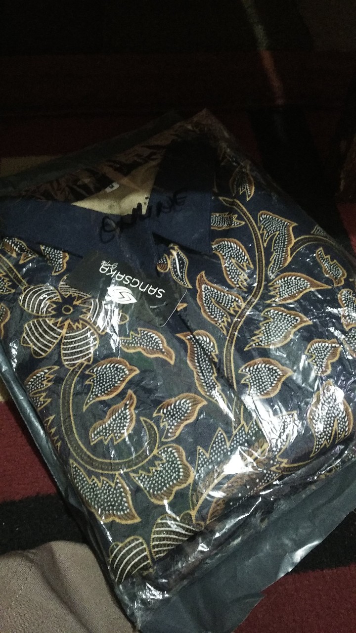 Baju Batik Couple / Batik Set / Batik Lengan Panjang / Rok Plisket Set