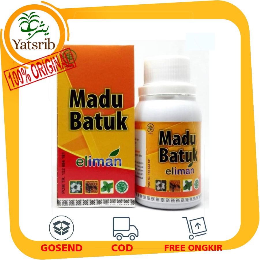 

Madu Batuk El Iman / OBAT BATUK / BATUK / OBAT FLU / OBAT BATUK HERBAL / OBAT PILEK / ELIMAN / BPOM