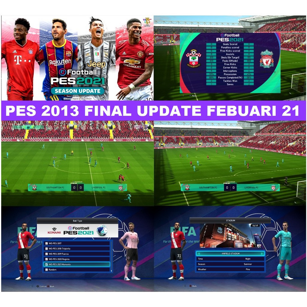 PES 2013 Next Season Patch 2021 UPDATE 2021-FULL GAME  