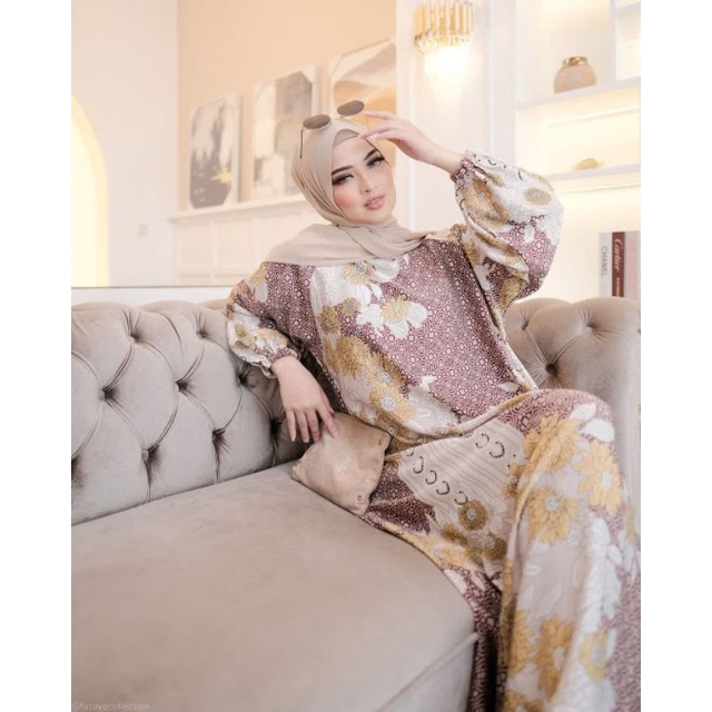 Kain  Maxmara Lux motif Arumi terbaru (harga Per 0.5 m )