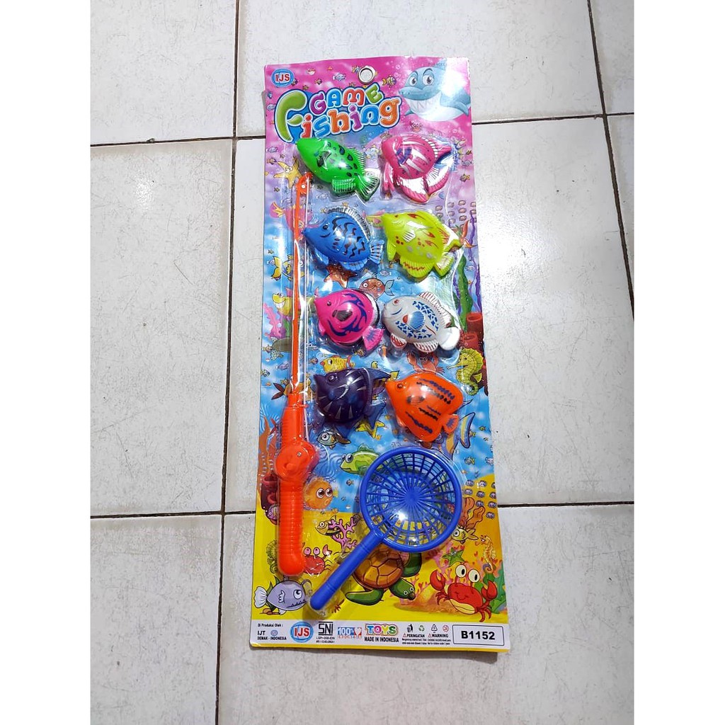 MAINAN ANAK EDUKASI MANCING / PANCINGAN IKAN FISHING GAME B1152